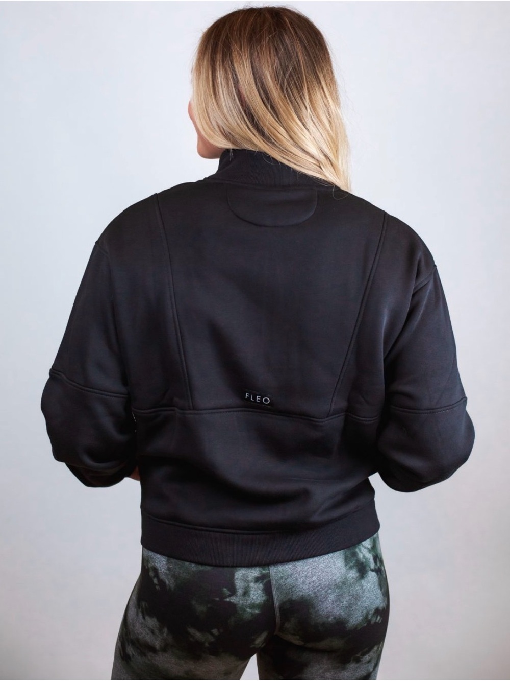 Fleo Black Recharge Full Sweatshirt - Picture 2 of 3